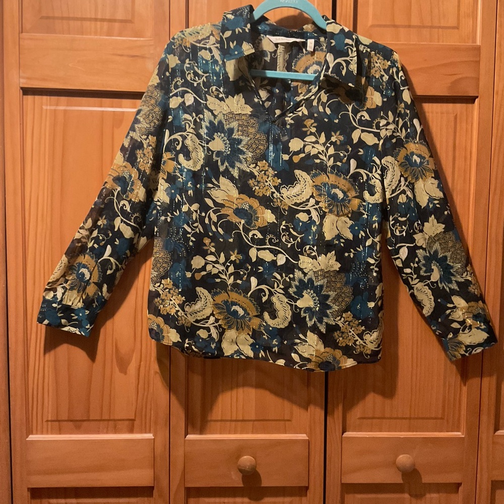 Floral Long Sleeve Blouse